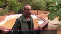 Var : la commune de Brignoles submergée par les intempéries