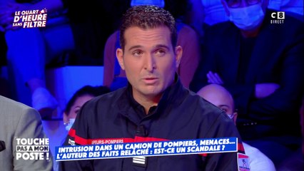 Il vole du matériel de pompier : le coup de gueule d'un sapeur-pompier dans TPMP
