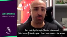 Enrique celebrates world-class Salah-Mane Liverpool partnership