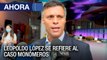Leopoldo López se refirió a Monómeros, elecciones y el diálogo - #04Oct