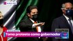 Samuel García tomó protesta como gobernador de Nuevo León