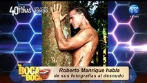 Roberto Manrique habla sobre su desnudo: 