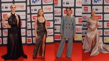 Derroche de glamour en la alfombra roja de los Premios PLATINO 2021