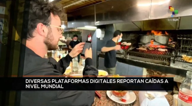 teleSUR Noticias 04-10 17:30: Diversas plataformas digitales reportan caídas a nivel mundial