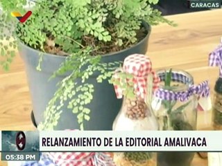 MINEC junto a la Editorial Amalivaca presentaron publicaciones participantes en la FILVEN 2021