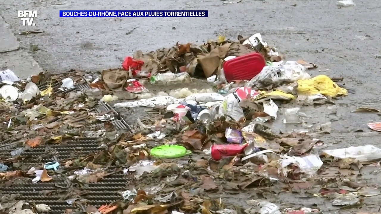 Bouches-du-Rhône, face aux pluies torrentielles