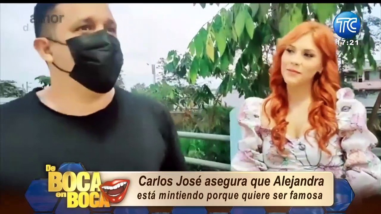 "No tuve una relación" Carlos José Matamoros asegura que Alejandra Gavilanes está mintiendo