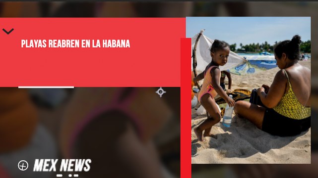 PLAYAS LLENAS EN LA HABANA TRAS APERTURA
