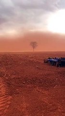 Outra nuvem de poeira (S.J. da Bela Vista /Franca-SP)