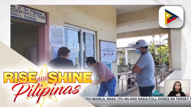 Ilang mga kakandidato sa Batanes, naghain na rin ng COC