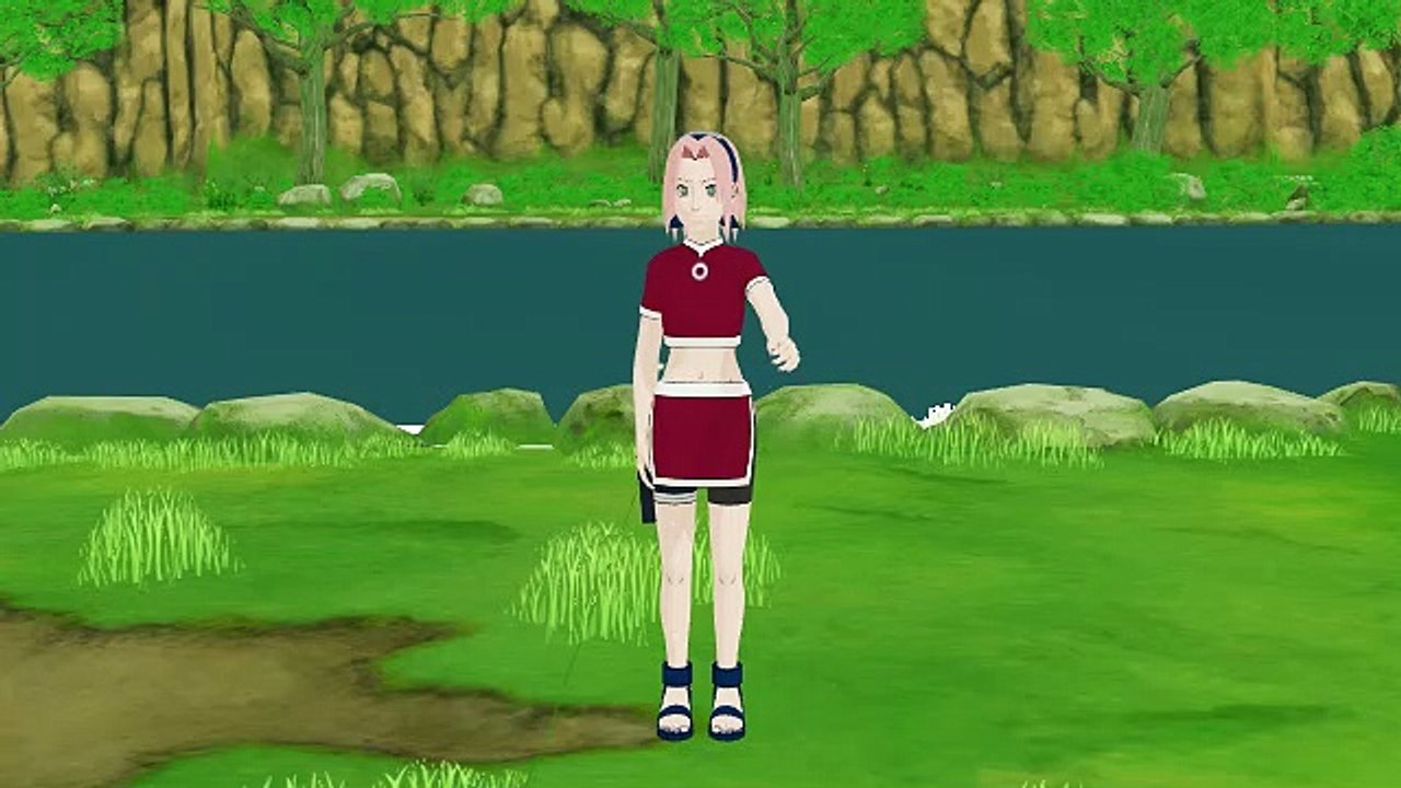 手を振ってくれるサクラ