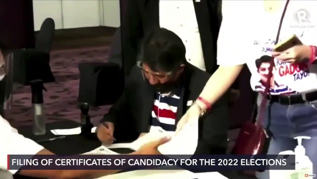 Larry Gadon files certificate of candidacy for senator