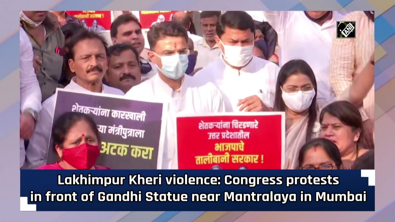 Lakhimpur Kheri violence: Congress protests in...