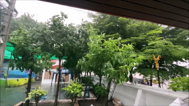 Koh Kret island expecting more rain no worries for serious flooding Thailand