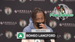 Romeo Langford Likes The Potential Of This Celtics Defense | Postgame Interview 10-4