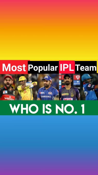 Top 5 Most Popular IPL Team 2021 |