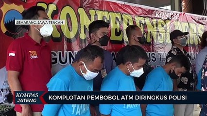 Komplotan Pembobol ATM Diringkus Polisi
