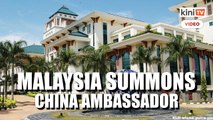 China ambassador summoned over EEZ encroachment
