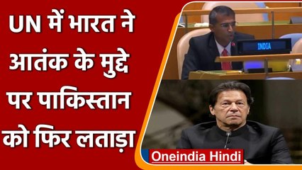 UN में भारत ने Pakistan को फिर लगाई लताड़, कहा- Laden को बताते हैं शहीद | वनइंडिया हिंदी