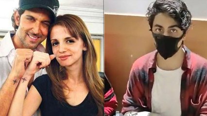 Hrithik की Ex Wife Sussanne Khan ने शाहरुख के बेटे Aryan Khan को बताया  शरीफ बच्चा | FilmiBeat