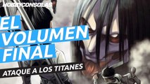 Tráiler del volumen final del manga de Ataque a los Titanes