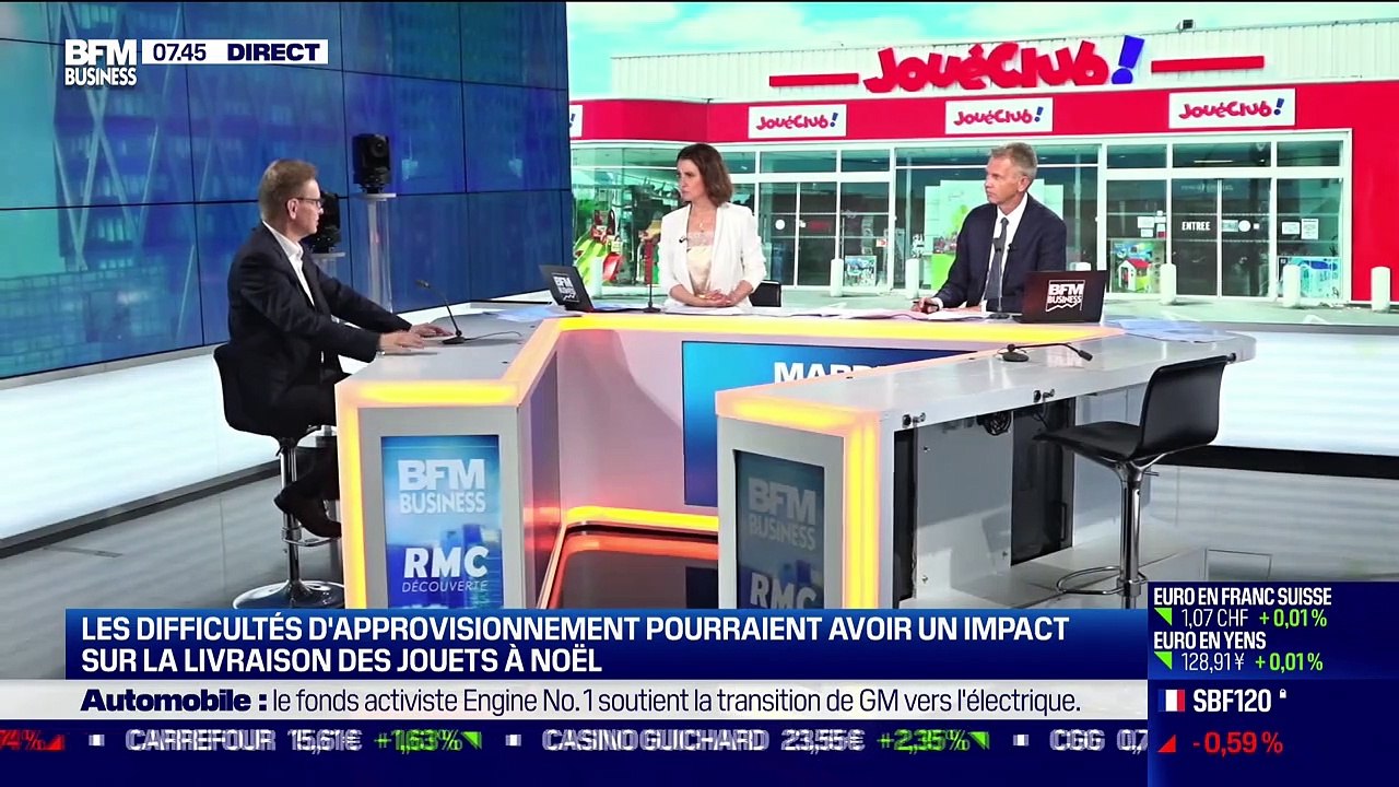Jacques Baudoz (Jouéclub) : Pénuries, quel impact sur la livraison de jouets à Noël ? - 05/10