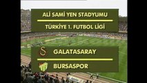 Galatasaray 0-0 Bursaspor 13.05.1995 - 1994-1995 Turkish 1st League Matchday 33