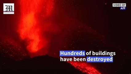 Lava continues to erupt from Cumbre Vieja volcano on Spanish island
