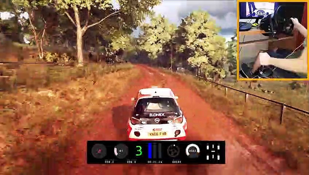 Dirt Rally 2.0 - Thrustmaster T300 RS GT + TH8A Gameplay - Opel Adam R2 4K_Full-HD_60fps