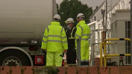 El Ejército distribuye gasolina en el Reino Unido