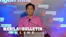 Former Senator Bongbong Marcos announces presidential bid
