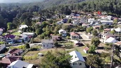 Temiz havası ve manzarasıyla bu köydeki ev fiyatlar dudak uçuklatıyor!