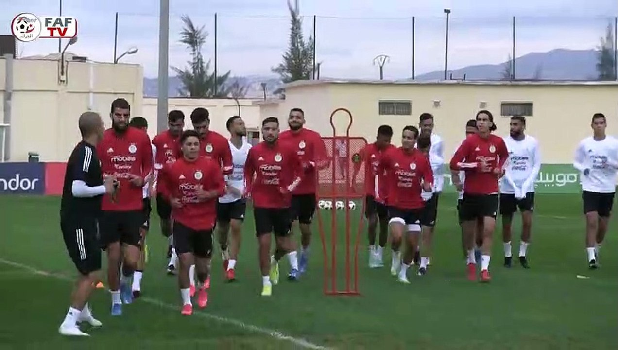 ALG-NIG : 1er entrainement des Verts