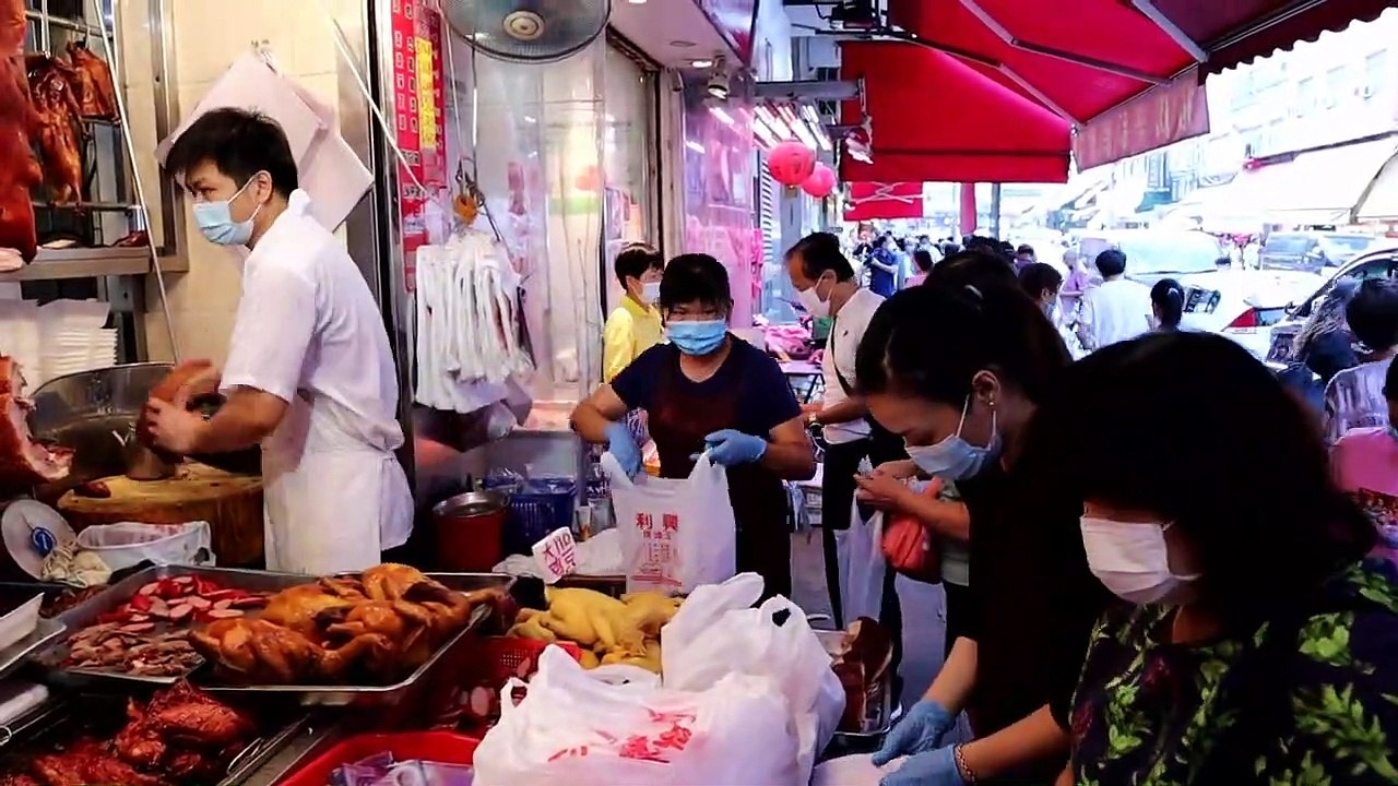 Street Food || Pretty Good Roasted Piglets Roasted Ducks Asian Food.
