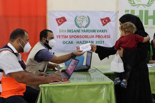 Son dakika haberi: Yetim Sponsorluk Sistemi ile savaş mağduru 23 bin 100 çocuğa ulaşıldı