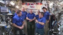 Espace: l'astronaute français Thomas Pesquet devient commandant de l'ISS