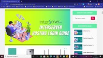 InterServer Login, Detailed Login Easy Step Tutorials - Instructions