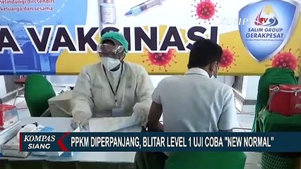 PPKM Diperpanjang, Blitar Level I Diuji Coba New Normal