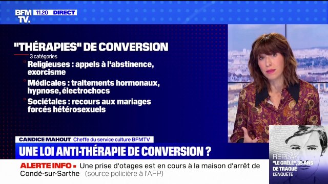 Thérapies de conversion: l'Assemblée nationale examine aujourd'hui une proposition de loi pour la création d'un délit spécifique