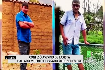 Asesino confesó que dopó y aplicó una inyección para eutanasia en animales a taxista para matarlo