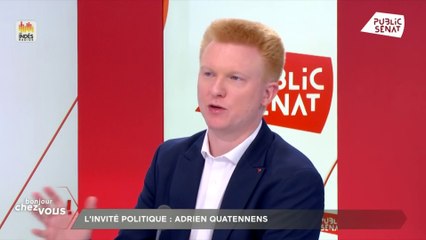 Adrien Quatennens espère encore une candidature commune entre Jean-Luc Mélenchon et Fabien Roussel
