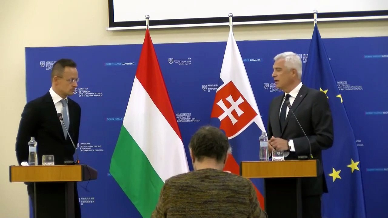 ZÁZNAM: I. Korčok a P. Szijjártó po plenárnom rokovaní delegácií
