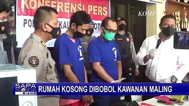 3 Maling Bobol Rumah, dari AC, Kulkas, Hingga Tabung Gas Raib Dicuri