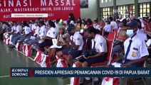 Presiden Jokowi Minta Pemprov Papua Barat Percepat Program Vaksinasi