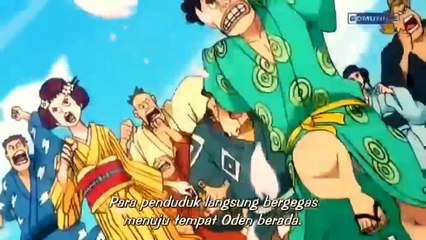 One Piece Terbaru Episode 974 Subtitle Bahasa Indonesia Part 1 __ Kozuki Oden Dibakar Kaido (1)