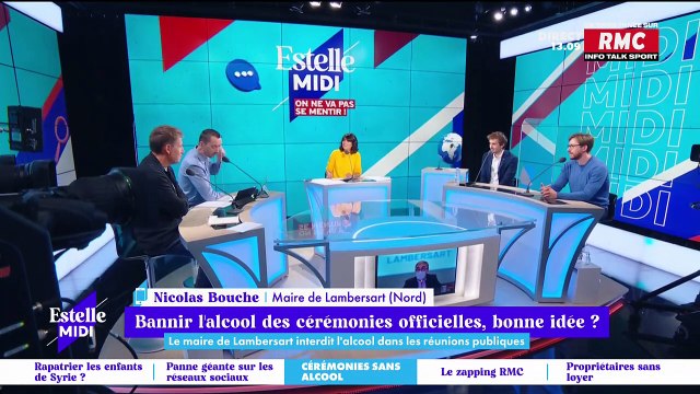 Bannir l'alcool des cérémonies officielles, bonne idée ? - 05/10