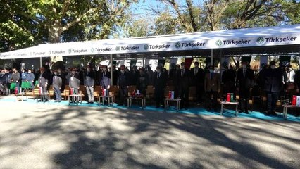 Uşak'ta 96. pancar alım kampanyası Uşak'ta gerçekleşti