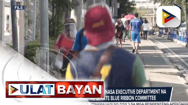 Palasyo, pinagbawalan ang mga nasa Executive Department na dumalo sa pagdinig ng Senate Blue Bibbon Committee