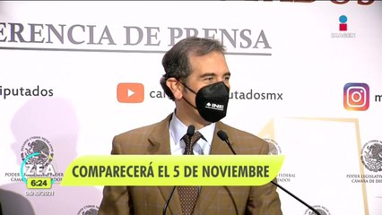 Lorenzo Córdova comparecerá el 5 de noviembre en la Cámara de Diputados