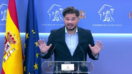 ERC valora acuerdo de Presupuestos pero avisa que ellos son imprescindibles